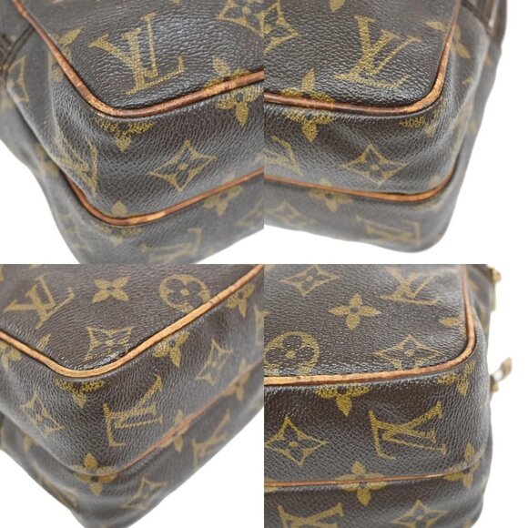 LOUIS VUITTON Mini Amazon Shoulder Bag Monogram Leather Brown - Picture 13 of 15